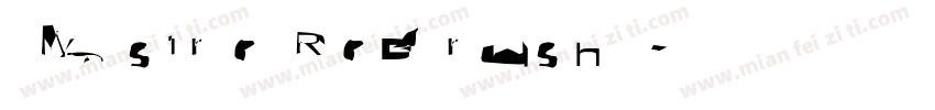 Masiro RoBrush字体转换